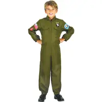 Vegaoo Piloten kostuum voor jongens