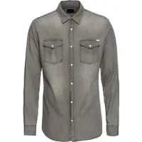Jack & Jones Overhemd 'Sheridan' grey denim