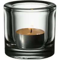 Iittala Kivi Waxinelichthouder 6 Cm Doorzichtig - Kandelaars Glas Clear - 1007068