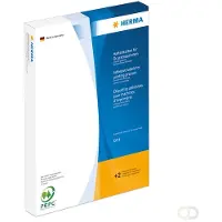 Herma 4516 Hechtetiketten voor drukmachines, DP4, Ø 65 mm, rond wit, permanent hechtend