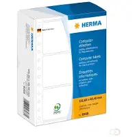 Herma Computeretiketten 8068 eindloos 101,6x48,4 mm 1-banen wit papier mat 1000 st.