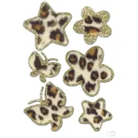 Herma Sieretiketten MAGIC leopard, fleece 1vel