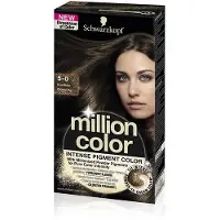 Schwarzkopf Haarverf - Million Color - 5-0 Puur bruin