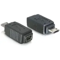 DeLOCK Mini USB - micro USB B Verloopstekker