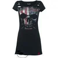 Rock Rebel by EMP - Rock Mini-jurk - Living Legend - XS tot 5XL - voor Vrouwen - zwart | Maat M