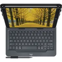 Logitech Universal Folio QWERTY Brits Engels Bluetooth Zwart