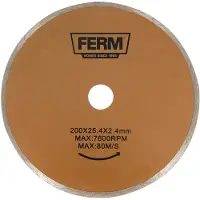 Ferm TCA1006 Diamantzaagblad 200x25.4x2.4mm