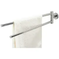 Tiger Handdoekenrek Tiger Boston RVS Glans 2-Armig