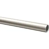 Molecule Trapleuning RVS-look geborsteld rond aluminium 45mm 100cm