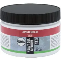 Taidepiste schildermedium flacon 250 ml - heavy gel - glanzend