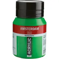Amsterdam Acrylverf 500 ml 618 Permanent Green Light