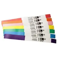 Zebra Z-Band Splash (10012717-1K) rood 25 mm x 254 mm (6 x 350 stuks)