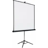 Smit Visual Projectiescherm op statief - 1:1 153x153 cm