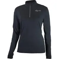Rogelli Core Hardloopshirt Dames - Lange Mouwen - Zwart - XL