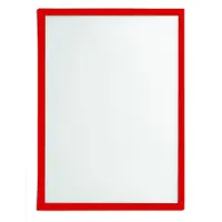Smit Visual Magnetische documenthouder A1 rood - 2 Stuks
