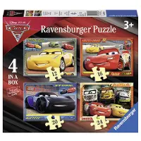 Ravensburger Ravensburgerpuzzel Disney Cars 3 Let's race! - 12+16+20+24 stukjes