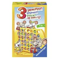Ravensburger 3 op een rij - pocketspel