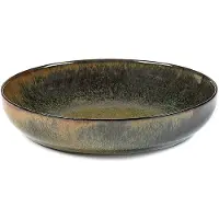 Serax Surface by Sergio Herman diep bord ø 19 cm indi grey