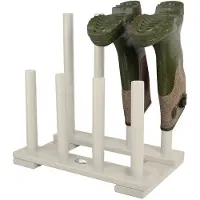 Esschert Design Laarzenrek Wit CF48W online kopen