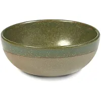 Serax Kom Surface Tableware By Sergio Herman Camo Green M 11 cm