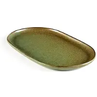 Serax Surface by Sergio Herman tapasbord ovaal 25 x 15 cm camogreen