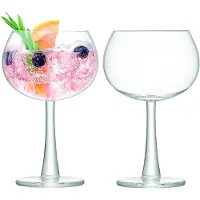 LSA International Gin Tonic Glas L.S.A. Gin Transparant 420 ml (2-Delig)