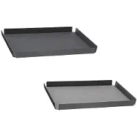 Lind DNA Dienblad Tray Square M Nupo Anthracite Nupo Light Grey