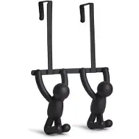 Umbra Buddy handdoekhaak 30x22x11cm Kunststof Zwart 1004260-040