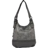 Tom Tailor Shopper 'Juna' grijs / donkergrijs