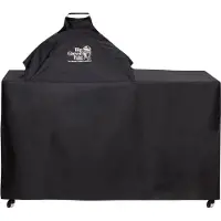 Big Green Egg cover Eucalyptus table L