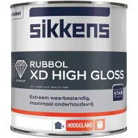 Sikkens Rubbol XD High Gloss 1 liter - Wit