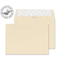 Blake C6 Enveloppen 114x162mm 120g Peel & Seal Crème Wove - 50 stuks