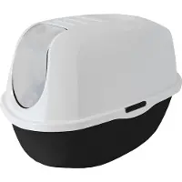 Gebr. De Boon Kattenbak zwart wit Gebr de BoonKattentoilet smart-cat zwart/wit