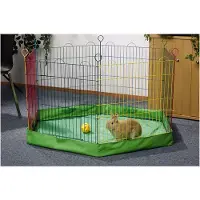 Beeztees Bodem - Konijnenren - 105x105x10 cm