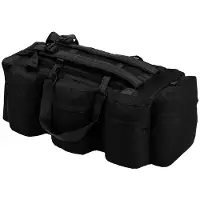 vidaXL Plunjezak legerstijl 85 L zwart