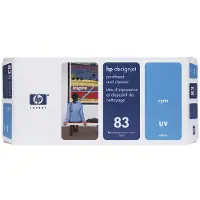 HP C4961A printkop cyaan met printkopreiniger / UV nr. 83 (origineel)