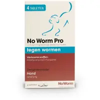 No Worm Pro Hond-S - Anti wormenmiddel