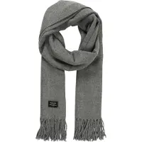 Jack & Jones Sjaal 'Solid' grijs gemêleerd