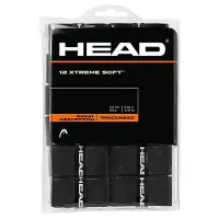 Head Racket Xtremesoft Tennis Overgrip 12 Units Zwart