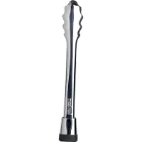 Mastrad Serveertang 28cm, Glans Rvs Zwart - Mastrad