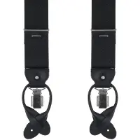 Profuomo Bretels zwart