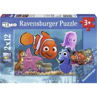 Ravensburger Nemo, de kleine avonturier. Puzzel, 2 x 12 stukjes