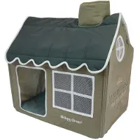 Happy-House Vila Luxury Living - Hondenkussen - Taupe - 62x42x59 cm - Middel