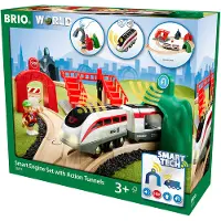 BRIO Smart locomotiefset met actietunnels - 33873