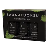 Emendo Sauna geuren Gift Set Salmiac, Pine en Sisu - 3 x 10 ml -