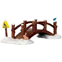 Lemax Kerstfiguur Split rail footbridge