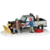 Lemax Kerstfiguur Snow plow set-up