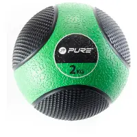 Pure medicine Ball 10 kg paars/zwart online kopen