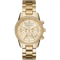 Michael Kors Analoog horloge 'RITZ, MK6356' goud