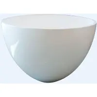 Best design Waskom Just Solid Surface Opbouw 42 cm Glans wit